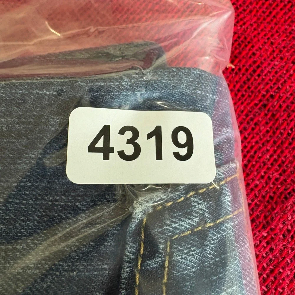 Old Navy Kids Boys Size 8 Regular Bootcut Dark Wash Blue Denim Jeans 100% Cotton
